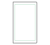 PVC cover for pocket diary